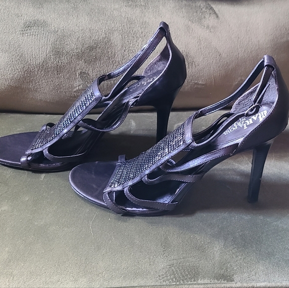 Maria Sharapova Cole Haan Lalita strappy heeled sandals size 9.5 - Picture 2 of 11